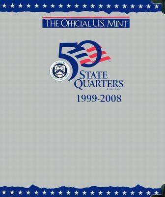 The Official U.S. Mint 50 State Quarters P & D Album - H E Harris & Company (Manufactured by)