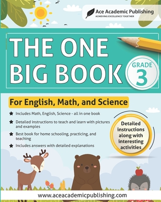 The One Big Book - Grade 3: For English, Math and Science - Publishing, Ace Academic