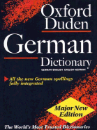 The Oxford-Duden German Dictionary: Thumb-Indexed