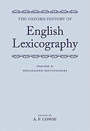 The Oxford History of English Lexicography