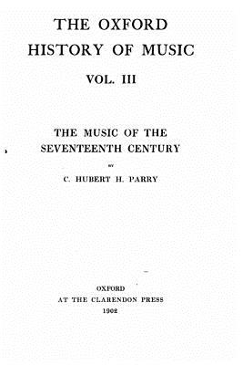 The Oxford History of Music - Vol. III - Hubert, C