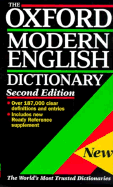 The Oxford Modern English Dictionary - Thompson, Della (Editor)