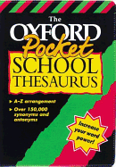 The Oxford pocket school thesaurus
