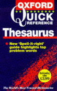 The Oxford Quick Reference Thesaurus - Spooner, Alan