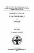 The Place-Names of Leicestershire