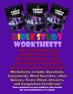 The Purple Storm: Bible Study Worksheets: Aletheia Books - Bible Study Worksheets