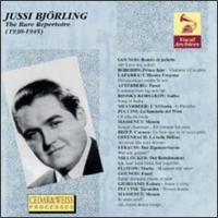 The Rare Repertoire 1930-1945 - Hjrdis Schymberg (soprano); Jussi Bjrling (tenor); Nils Grevillius (conductor)
