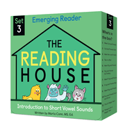 The Reading House Set 3: Introduction to Short Vowel Sounds