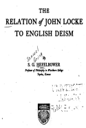 The Relation of John Locke to English Deism