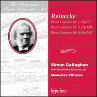 The Romantic Piano Concerto, Vol. 85: Reinecke - Simon Callaghan (piano); Symphony Orchestra St. Gallen; Modestas Pitrenas (conductor)