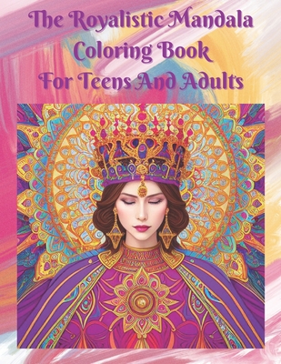 The Royalistic Mandala Coloring Book For Teens And Adults - Alley, Black Cat