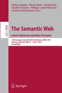 The Semantic Web. Latest Advances and New Domains: 12th European Semantic Web Conference, Eswc 2015, Portoroz, Slovenia, May 31 -- June 4, 2015. Proceedings