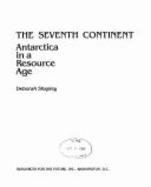 The Seventh Continent - Shapley, Deborah, and Shapiro, Sam, and Venet, Wanda, Professor