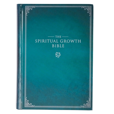 The Spiritual Growth Bible, Study Bible, NLT - New Living Translation Holy Bible, Hardcover, Teal - Christian Art Gifts (Creator)