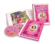 The Sweetest Story Bible Deluxe Edition: Sweet Thoughts and Sweet Words for Little Girls; With CDs