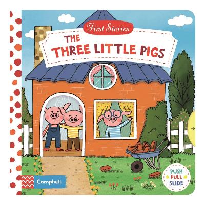 The Three Little Pigs: A Push, Pull, Slide Book - Books, Campbell