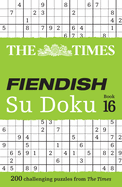 The Times Fiendish Su Doku Book 16: 200 Challenging Su Doku Puzzles