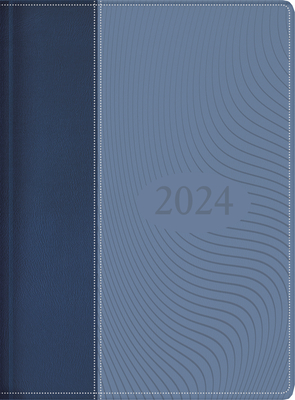 The Treasure of Wisdom - 2024 Executive Agenda - Two-Toned Blue: An Executive Themed Daily Journal and Appointment Book with an Inspirational Quotation or Bible Verse for Each Day of the Year - Richards, Jessie (Editor), and Antonia, Nicole (Designer)