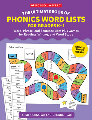 The Ultimate Book of Phonics Word Lists: Grades K-1 - Graff, Rhonda, and Cousseau, Laurie