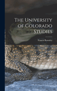 The University of Colorado Studies