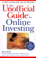 The Unofficial Guide to Online Investing - Robb, Henry F.