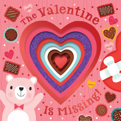 The Valentine Is Missing! Board Book with Cut-Out Reveals - Clarion Books