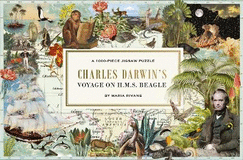 The Voyage of HMS Beagle: Charles Darwin's Journey of Discovery: A 1000-Piece Jigsaw Puzzle