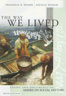 The Way We Lives, Volume 2: Essays and Documents in American Social History: 1865-Present