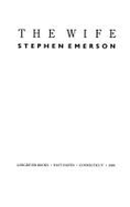 The Wife - Emerson, Stephen