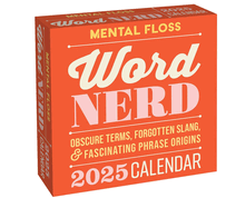 The Word Nerd 2025 Day-to-Day Calendar: Obscure Terms, Forgotten Slang, and Fascinating Phrase Origins