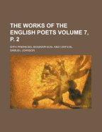 The Works of the English Poets; With Prefaces, Biographical and Critical; Volume 70