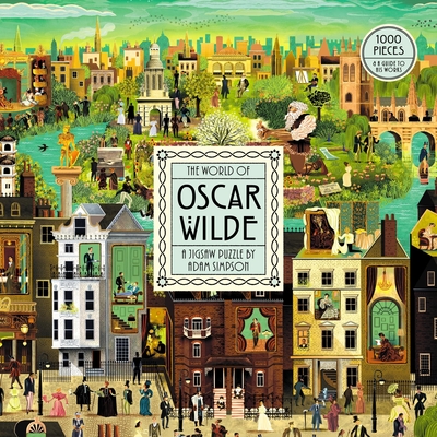 The World of Oscar Wilde 1000 Piece Puzzle: A Jigsaw by Adam Simpson - 