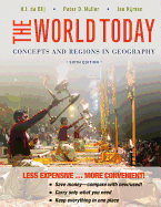 The World Today Concepts and Regions in Geography 6E Binder Ready Version + WileyPlus Registration Card