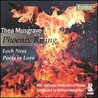 Thea Musgrave: Phoenix Rising; Loch Ness; Poets in Love - Daniel Trodden (tuba); Hiroaki Takenouchi (piano); Nathan Vale (tenor); Sarah-Jane Porsmoguer (cor anglais);...