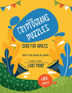 TheCryptograms puzzles book for adults: Fun and challenging Popular Quotes puzzles to keep your brain sharp, Logical Puzzles gift book .