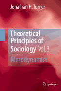 Theoretical Principles of Sociology, Volume 3: Mesodynamics