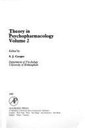 Theory in Psychopharmacology - Cooper, Steven J (Editor)