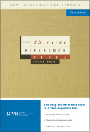 Thinline Reference Bible-NIV-Large Print