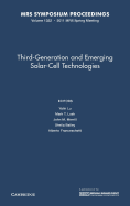 Third-Generation and Emerging Solar-Cell Technologies: Volume 1322