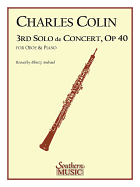 Third Solo de Concert: Oboe