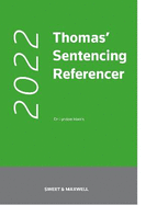 Thomas' Sentencing Referencer 2022