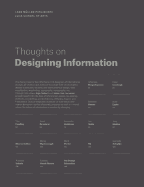 Thoughts on Designing Information