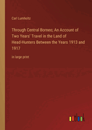 Through Central Borneo; An Account of Two Years' Travel in the Land of Head-Hunters Between the Years 1913 and 1917: in large print
