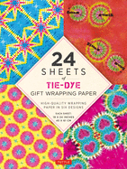 Tie-Dye Gift Wrapping Paper - 24 sheets: 18 x 24" (45 x 61 cm) Wrapping Paper