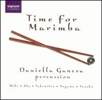 Time for Marimba - Daniella Ganeva (marimba); Gary Kettel (percussion); Gillian McDonagh (percussion); Graham Cole (percussion);...