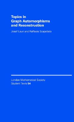 Topics in Graph Automorphisms and Reconstruction - Lauri, Josef, and Scapellato, Raffaele