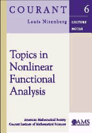 Topics in Nonlinear Functional Analysis - Nirenberg, Louis