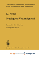 Topological Vector Spaces I.