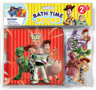 Toy Story Bath Time Books (Eva Bag) With Suction Cups and Mesh Bag