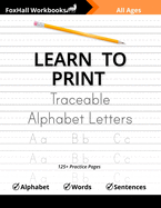 Traceable Alphabet Letters: Handwriting Learn To Print
